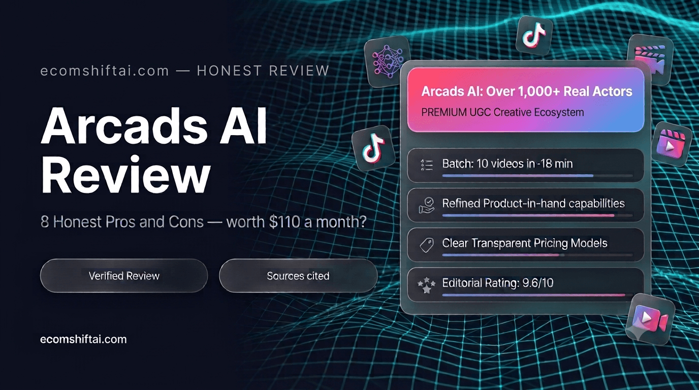 Arcads AI review UGC video ad generator testing and pricing breakdown