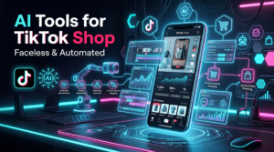 Best AI tools for TikTok Shop video creation and faceless ecommerce ad automation